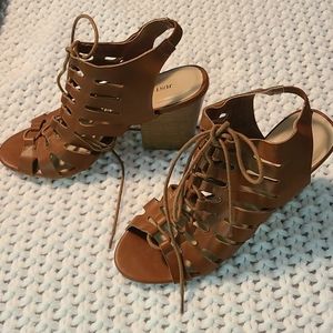 Heeled sandals